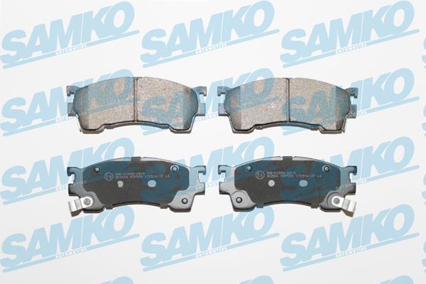 Samko 5SP559 Гальмівні колодки, комплект 5SP559: Купити в Україні - Добра ціна на EXIST.UA!