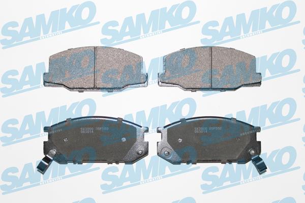 Samko 5SP553 Гальмівні колодки, комплект 5SP553: Купити в Україні - Добра ціна на EXIST.UA!