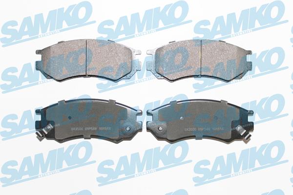 Samko 5SP548 Гальмівні колодки, комплект 5SP548: Купити в Україні - Добра ціна на EXIST.UA!