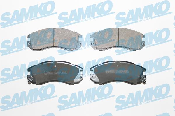 Samko 5SP546 Гальмівні колодки, комплект 5SP546: Купити в Україні - Добра ціна на EXIST.UA!