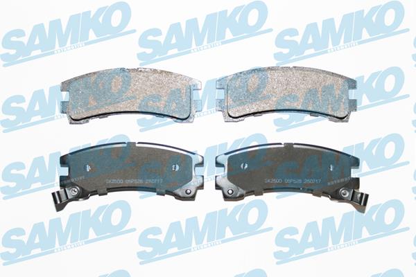 Samko 5SP528 Гальмівні колодки, комплект 5SP528: Купити в Україні - Добра ціна на EXIST.UA!