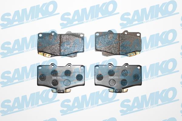 Samko 5SP509 Гальмівні колодки, комплект 5SP509: Купити в Україні - Добра ціна на EXIST.UA!
