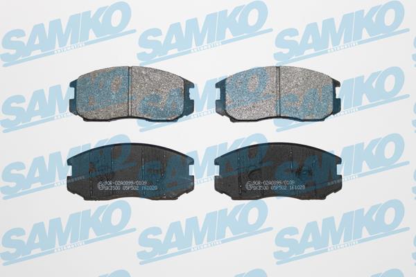 Samko 5SP502 Гальмівні колодки, комплект 5SP502: Купити в Україні - Добра ціна на EXIST.UA!