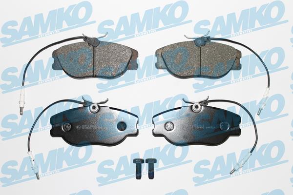 5SP498 Samko Тормозные колодки дисковые, комплект