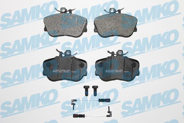 Samko 5SP492A Гальмівні колодки, комплект 5SP492A: Купити в Україні - Добра ціна на EXIST.UA!