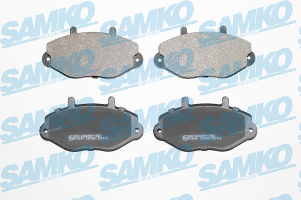 5SP482 Samko Тормозные колодки дисковые, комплект