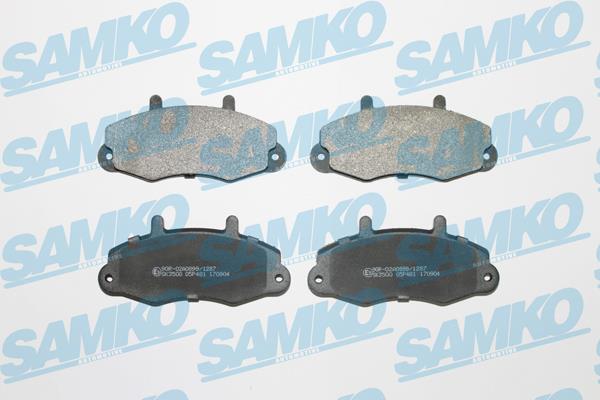 Samko 5SP481 Гальмівні колодки, комплект 5SP481: Купити в Україні - Добра ціна на EXIST.UA!
