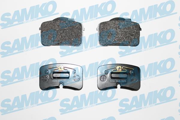 Samko 5SP476 Гальмівні колодки, комплект 5SP476: Купити в Україні - Добра ціна на EXIST.UA!