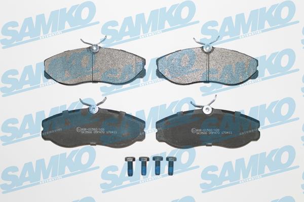 Samko 5SP470 Гальмівні колодки, комплект 5SP470: Купити в Україні - Добра ціна на EXIST.UA!
