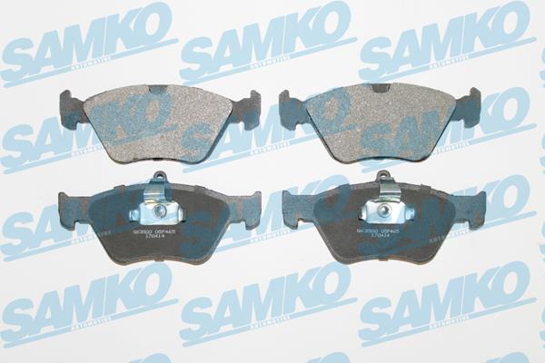 5SP465 Samko Тормозные колодки дисковые, комплект