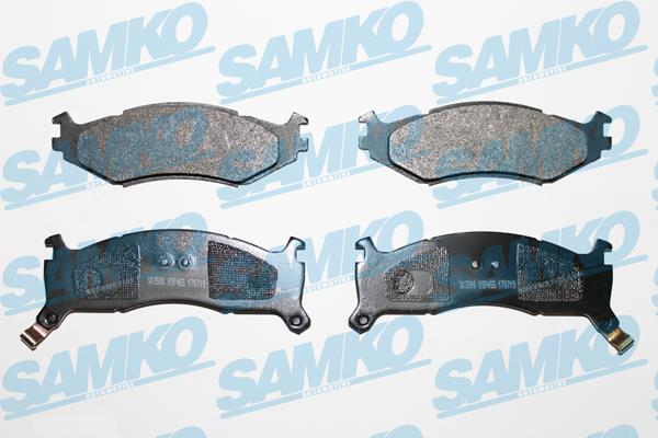 Samko 5SP455 Гальмівні колодки, комплект 5SP455: Купити в Україні - Добра ціна на EXIST.UA!