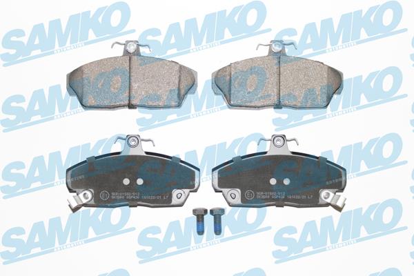 Samko 5SP430 Гальмівні колодки, комплект 5SP430: Купити в Україні - Добра ціна на EXIST.UA!