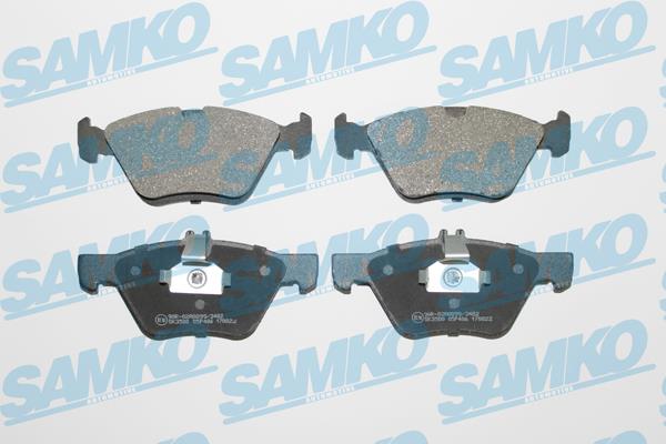 5SP406 Samko Тормозные колодки дисковые, комплект