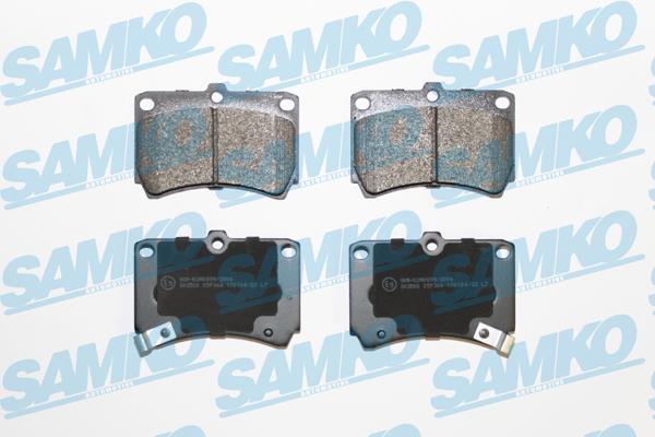 Samko 5SP366 Гальмівні колодки, комплект 5SP366: Приваблива ціна - Купити в Україні на EXIST.UA!