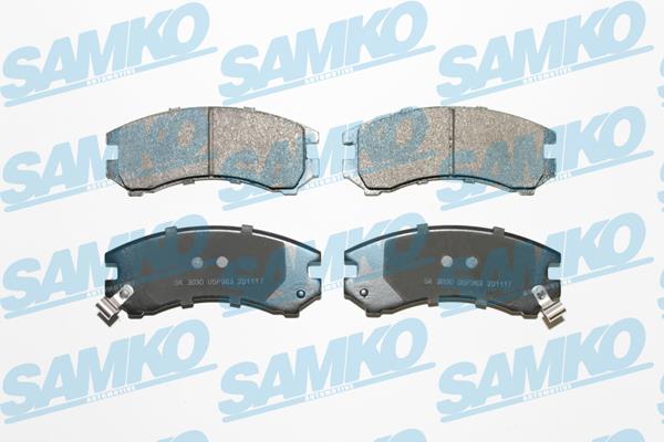 Samko 5SP363 Гальмівні колодки, комплект 5SP363: Купити в Україні - Добра ціна на EXIST.UA!