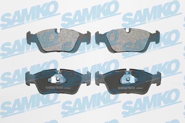 Samko 5SP331 Гальмівні колодки, комплект 5SP331: Купити в Україні - Добра ціна на EXIST.UA!