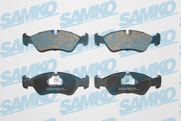 Samko 5SP304 Гальмівні колодки, комплект 5SP304: Купити в Україні - Добра ціна на EXIST.UA!