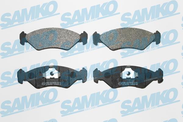 Samko 5SP295 Гальмівні колодки, комплект 5SP295: Купити в Україні - Добра ціна на EXIST.UA!