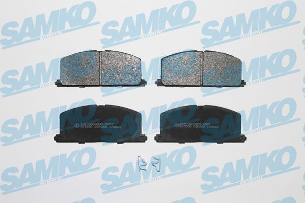 Samko 5SP268 Гальмівні колодки, комплект 5SP268: Купити в Україні - Добра ціна на EXIST.UA!