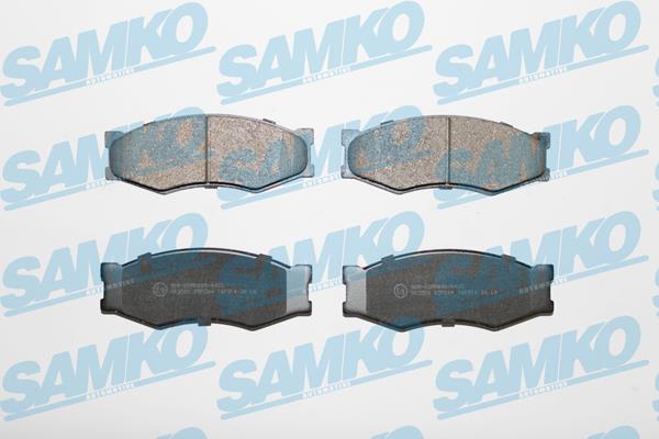 Samko 5SP264 Гальмівні колодки, комплект 5SP264: Купити в Україні - Добра ціна на EXIST.UA!