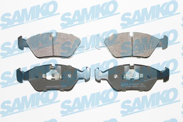 Samko 5SP237 Гальмівні колодки, комплект 5SP237: Приваблива ціна - Купити в Україні на EXIST.UA!