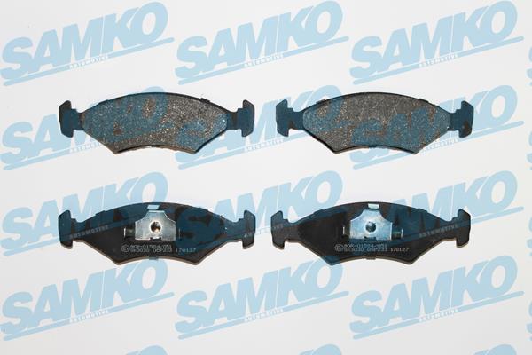 Samko 5SP233 Гальмівні колодки, комплект 5SP233: Купити в Україні - Добра ціна на EXIST.UA!