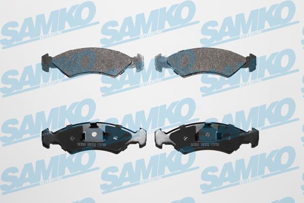 Samko 5SP232 Гальмівні колодки, комплект 5SP232: Купити в Україні - Добра ціна на EXIST.UA!
