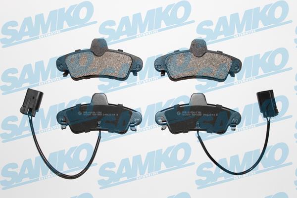 Samko 5SP1668 Гальмівні колодки, комплект 5SP1668: Купити в Україні - Добра ціна на EXIST.UA!