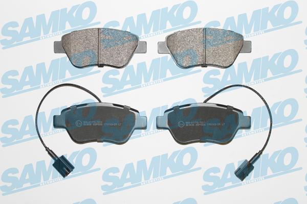 Samko 5SP1656 Гальмівні колодки, комплект 5SP1656: Купити в Україні - Добра ціна на EXIST.UA!