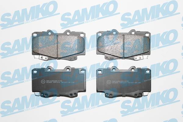 Samko 5SP1610 Гальмівні колодки, комплект 5SP1610: Купити в Україні - Добра ціна на EXIST.UA!