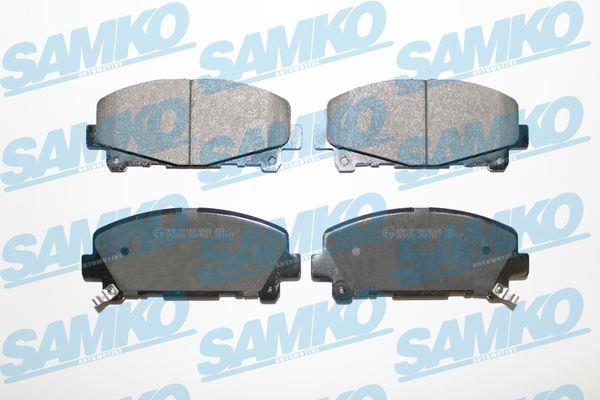 Samko 5SP1607 Гальмівні колодки, комплект 5SP1607: Купити в Україні - Добра ціна на EXIST.UA!