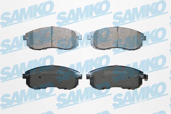 Samko 5SP1605 Гальмівні колодки, комплект 5SP1605: Приваблива ціна - Купити в Україні на EXIST.UA!