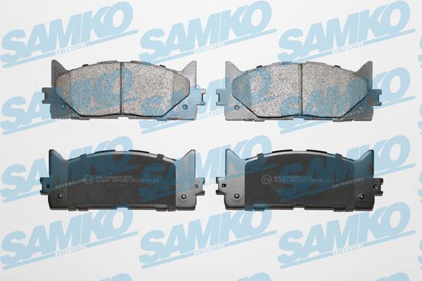 Samko 5SP1593 Гальмівні колодки, комплект 5SP1593: Купити в Україні - Добра ціна на EXIST.UA!