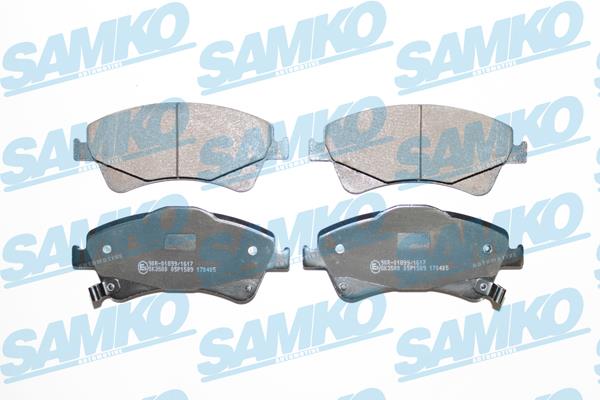 5SP1589 Samko Гальмівні колодки, комплект