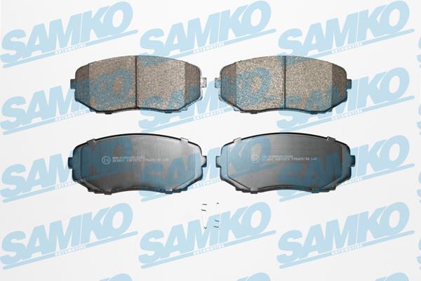 Samko 5SP1573 Гальмівні колодки, комплект 5SP1573: Купити в Україні - Добра ціна на EXIST.UA!