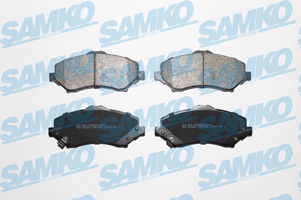 Samko 5SP1549 Гальмівні колодки, комплект 5SP1549: Купити в Україні - Добра ціна на EXIST.UA!