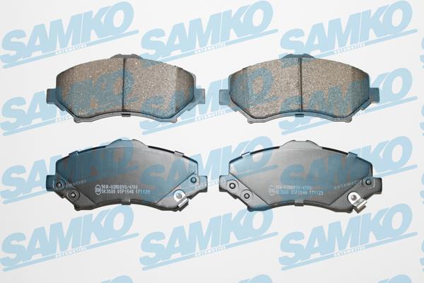 Samko 5SP1548 Гальмівні колодки, комплект 5SP1548: Купити в Україні - Добра ціна на EXIST.UA!
