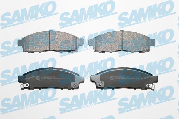 Samko 5SP1533 Гальмівні колодки, комплект 5SP1533: Купити в Україні - Добра ціна на EXIST.UA!