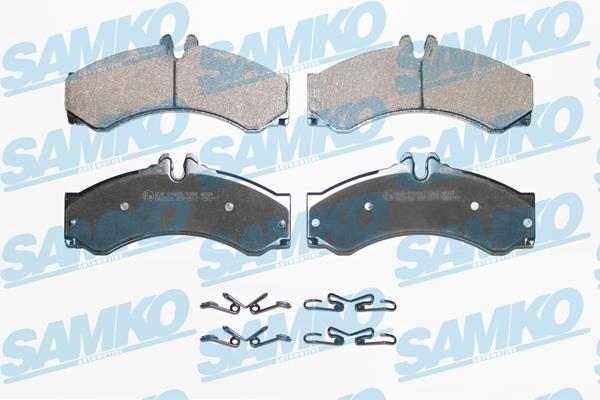 5SP1517 Samko Тормозные колодки дисковые, комплект