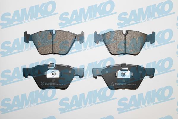 Samko 5SP1512 Гальмівні колодки, комплект 5SP1512: Купити в Україні - Добра ціна на EXIST.UA!