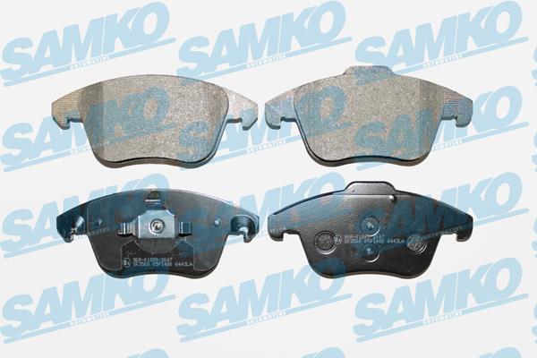 Samko 5SP1480 Гальмівні колодки, комплект 5SP1480: Купити в Україні - Добра ціна на EXIST.UA!