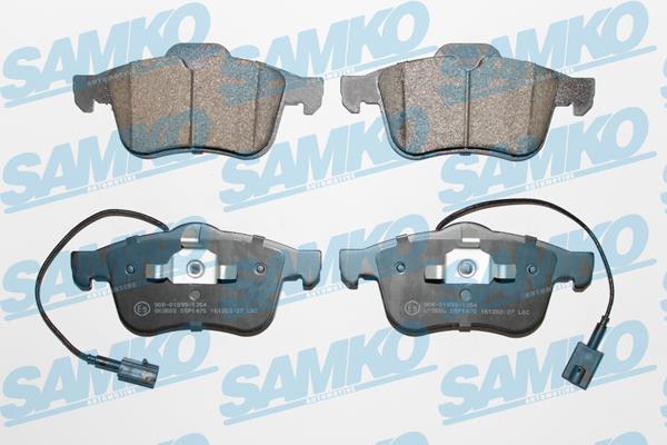 Samko 5SP1470 Гальмівні колодки, комплект 5SP1470: Купити в Україні - Добра ціна на EXIST.UA!