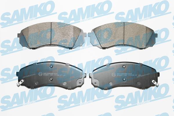 Samko 5SP1451 Гальмівні колодки, комплект 5SP1451: Купити в Україні - Добра ціна на EXIST.UA!