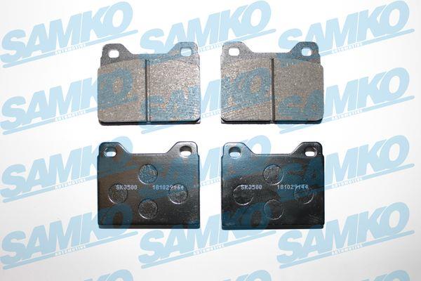Samko 5SP144 Гальмівні колодки, комплект 5SP144: Купити в Україні - Добра ціна на EXIST.UA!