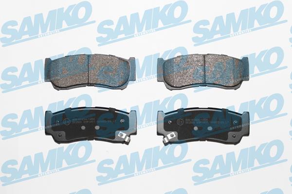 Samko 5SP1417 Гальмівні колодки, комплект 5SP1417: Купити в Україні - Добра ціна на EXIST.UA!