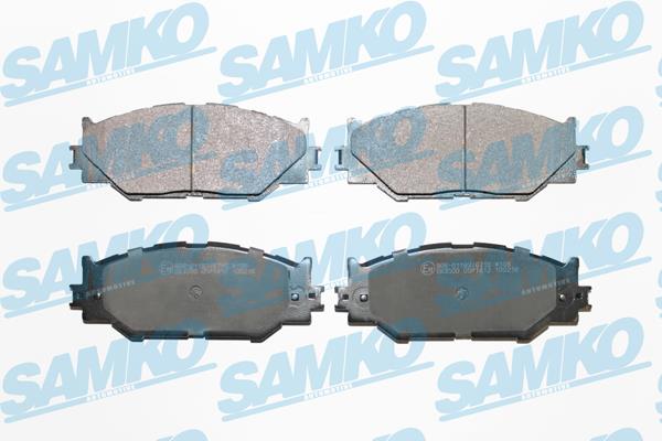 Samko 5SP1412 Гальмівні колодки, комплект 5SP1412: Купити в Україні - Добра ціна на EXIST.UA!