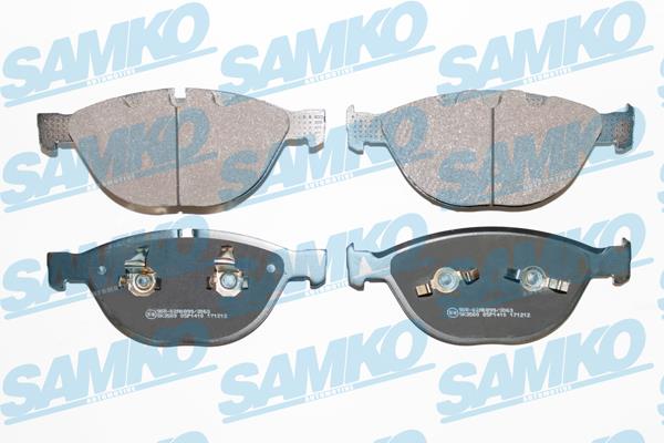 Samko 5SP1410 Гальмівні колодки, комплект 5SP1410: Купити в Україні - Добра ціна на EXIST.UA!