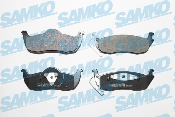 Samko 5SP1405 Гальмівні колодки, комплект 5SP1405: Купити в Україні - Добра ціна на EXIST.UA!