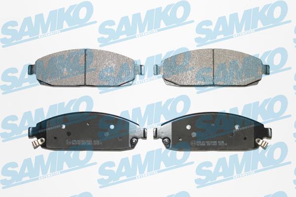 Samko 5SP1403 Гальмівні колодки, комплект 5SP1403: Приваблива ціна - Купити в Україні на EXIST.UA!