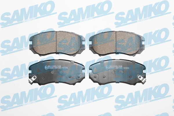Samko 5SP1369 Гальмівні колодки, комплект 5SP1369: Купити в Україні - Добра ціна на EXIST.UA!